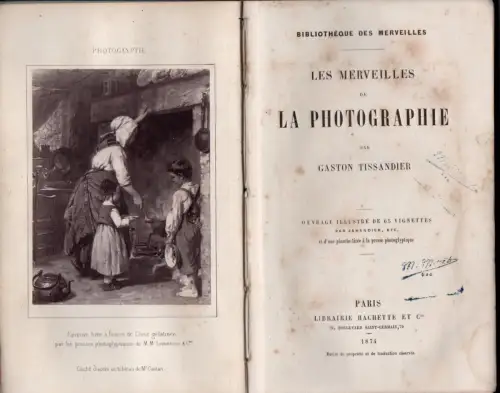 Les Merveilles de la Photographie par G.Tissandier 1874