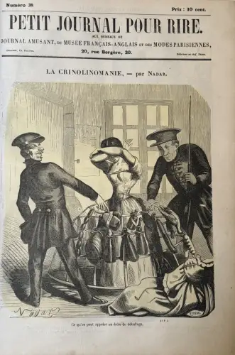 Petit Journal pour Rire de NADAR 131 premiers numéros 1856-1858