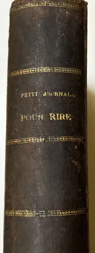 Petit Journal pour Rire de NADAR 131 premiers numéros 1856-1858