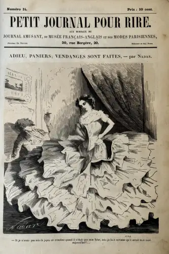 Petit Journal pour Rire de NADAR 131 premiers numéros 1856-1858
