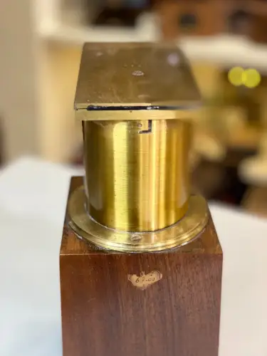 Agrandisseur solaire laiton et acajou -photographie vintage  circa 1900