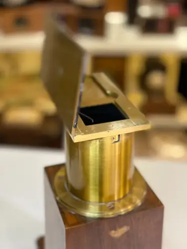 Agrandisseur solaire laiton et acajou -photographie vintage  circa 1900