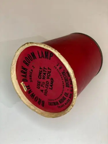 Ampoule Inactinique Vintage  Brownie Dark Room Lamp Serie 2 Eastman Kodak