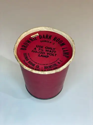 Ampoule Inactinique Vintage  Brownie Dark Room Lamp Serie 2 Eastman Kodak