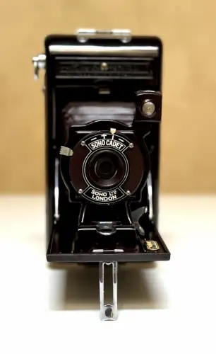 Folding SOHO Cadet circa 1930 Vintage Camera
