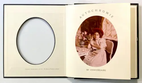 Coffret livre Autochromie 80 ème anniversaire