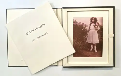 Coffret livre Autochromie 80 ème anniversaire