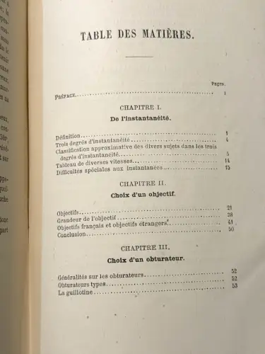 Manuel Pratique de Photographie Inatantane par A Agle, Paris,1891