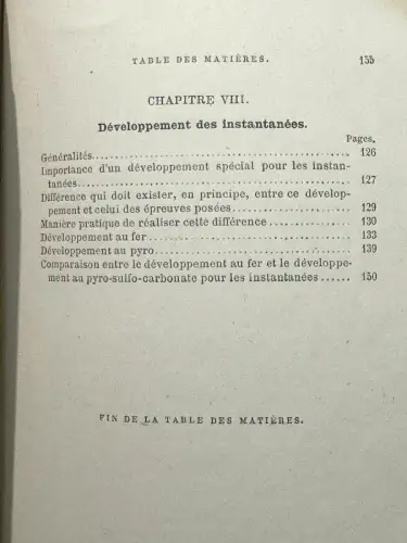 Manuel Pratique de Photographie Inatantane par A Agle, Paris,1891