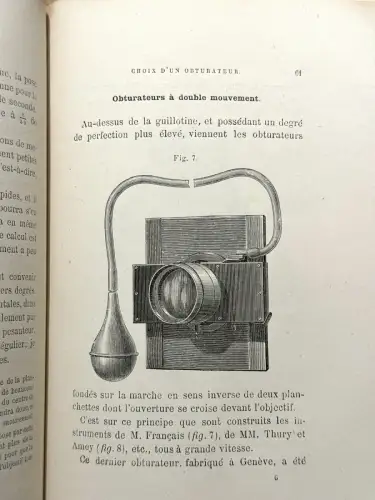Manuel Pratique de Photographie Inatantane par A Agle, Paris,1891