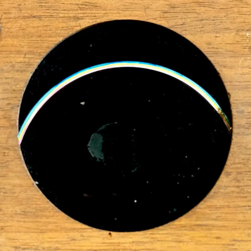 Astronomie, Eclipse, plaque pour Lanterne Magique 1