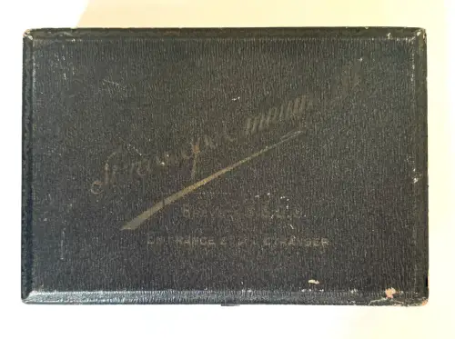 Stéréoscope de collection pliable OMNIUM III en métal circa 1910