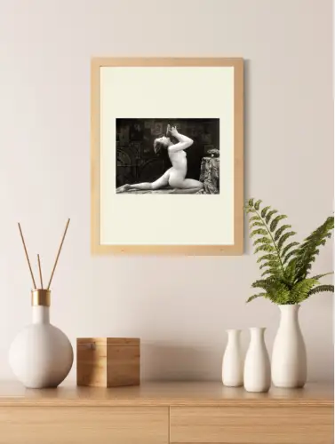 Etude de Nu Julien MANDEL C.1920 tirage argentique d'époque