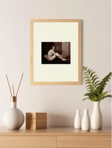 Etude de Nu Julien MANDEL C.1920 Tirage argentique d'époque