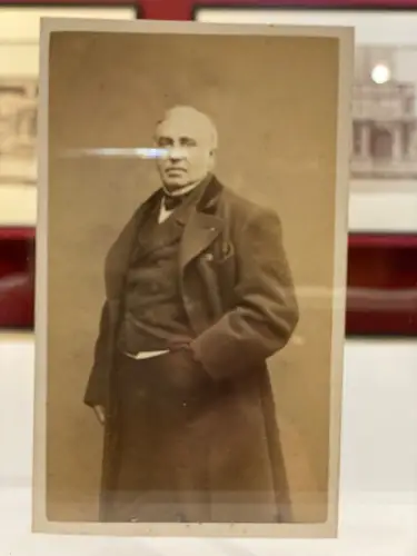 Photo Vintage - Emile Nelaton (chirurgien) par Etienne Carjat - Format CDV