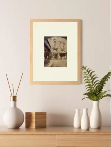 Eugène ATGET (1857-1927)Maison rue Saint-André-des-Arts, Paris c.1900