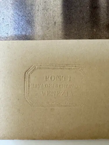 Carlo PONTI (1823-1893), Venise,  Ca Foscari c.1870 tirage albuminé Vintage