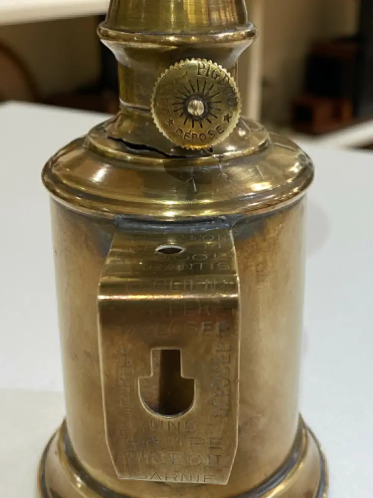 Lampe pour laboratoire photographique - Pigeon - Manchon inactinique verre rouge 9