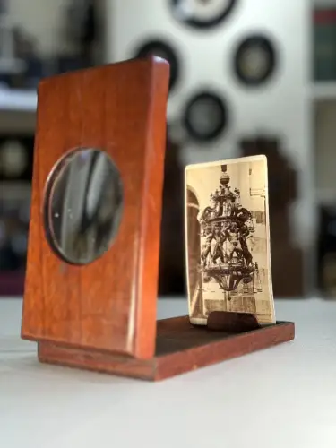 Graphoscope Mono et Carte de Visite Pise par Van Lint