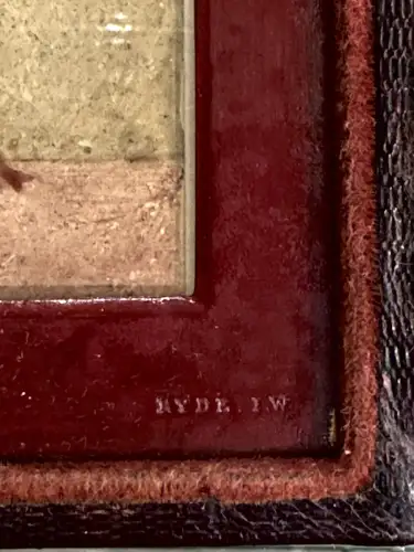 Jabez HUGUES Portrait de la noblesse anglaise Union Case c.1860 photo peinte