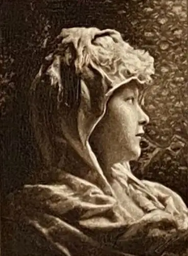 "Nadar Actualité" planche de clichés photographiques d'actrices c.1892