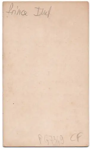 Le Prince Impérial en uniforme de cadet par W. Cobb CDV Tirage albuminé d'époque