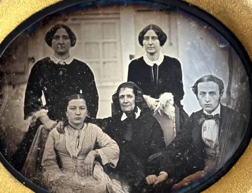 Daguerréotype "Portrait de Famille" circa 1850