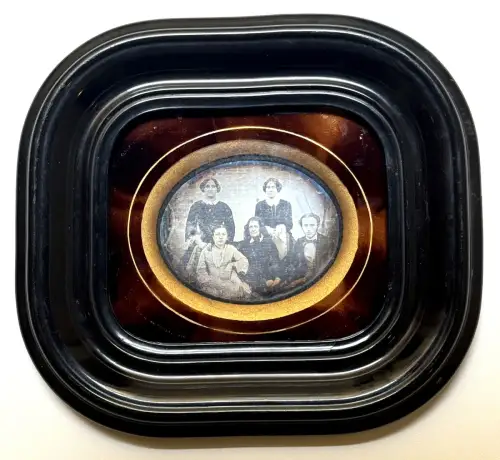Daguerréotype "Portrait de Famille" circa 1850
