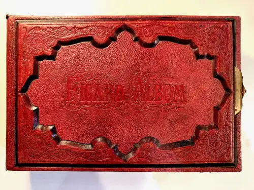 Figaro Album c.1810 Collection de personnalités du XIXème Format CDV albumin