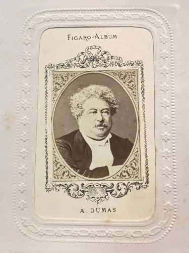Figaro Album c.1810 Collection de personnalités du XIXème Format CDV albumin