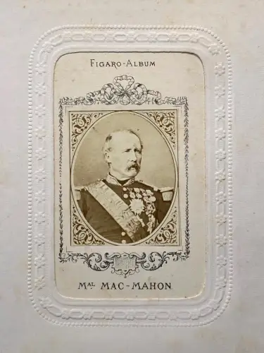 Figaro Album c.1810 Collection de personnalités du XIXème Format CDV albumin