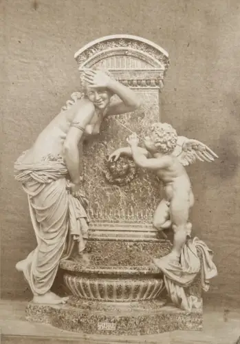 Charles MARVILLE (1813-1879) Fontaine de Guméry, circa 1860 tirage albuminé