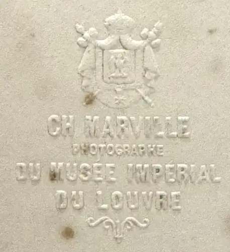 Charles MARVILLE (1813-1879) Fontaine de Guméry, circa 1860 tirage albuminé