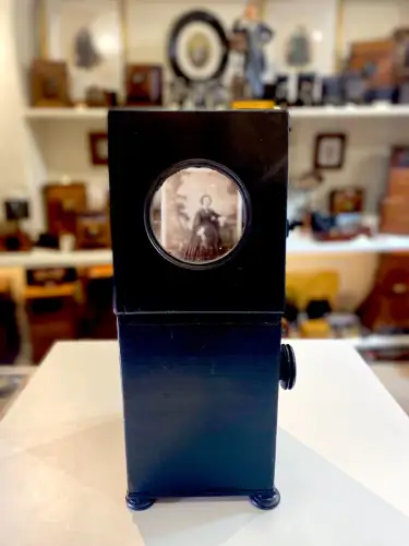 Visionneuse de Carte de Visite circa 1870