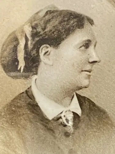 Photographie sur émail - Lafon de Camarsac (1821-1905)- Signé&daté au dos - 1875