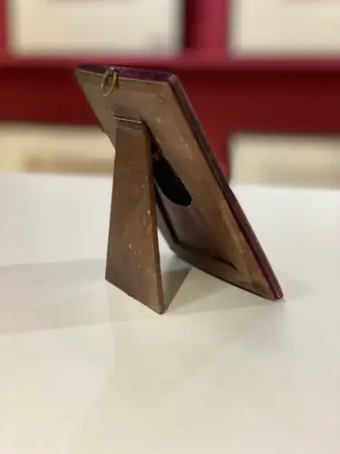 Photographie sur émail - Lafon de Camarsac (1821-1905)- Signé&daté au dos - 1875