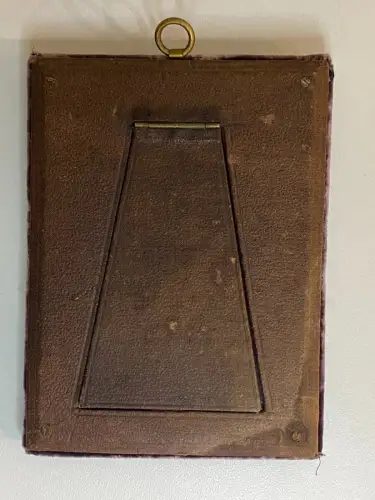 Photographie sur émail - Lafon de Camarsac (1821-1905)- Signé&daté au dos - 1875