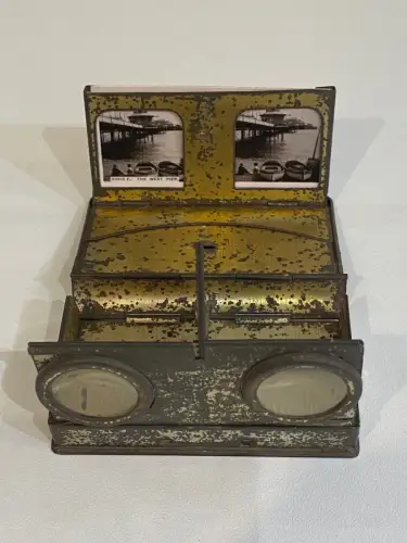 Pocket Rotoscope - Rotary Photographic Company de Londres - 12 cartes stéréo