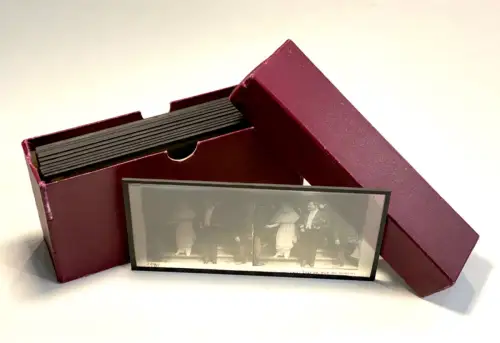 12 Plaques de Verre "Mariage" par P.VAILLANT  1900 photographie Vintage