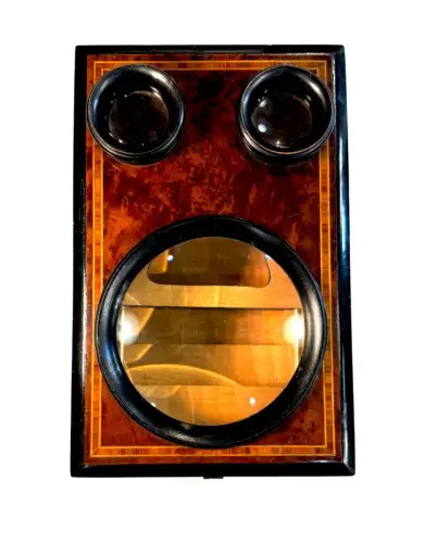 Graphoscope mono et stéréo en ronce de thuya