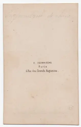 Empereur et impératrice de Chine 2 CDV par E. Demaison circa 1870