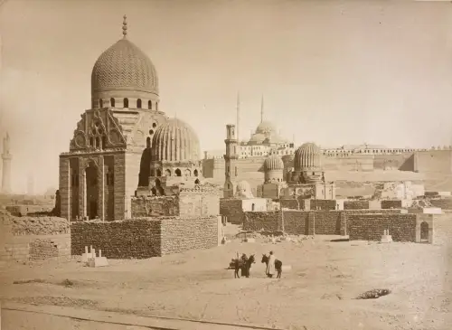 Felix BONFILS, Le tombeau des Califes c.1870 tirage albuminé vintage photography