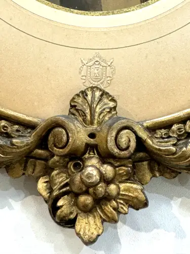 Portraits d'un couple élégant  par MAYER, photographie peinte c.1850