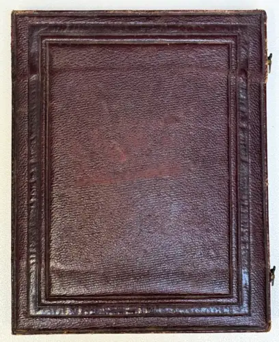 Ambrotype Post-Mortem, Père et nourrisson circa 1870