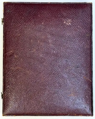 Ambrotype Post-Mortem, Père et nourrisson circa 1870