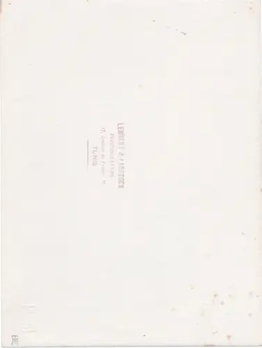 Bédouin et chameau par LENHERT & LANDROCK Tirage argentique circa 1905