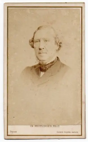 Aurélien de Sèze CDV par Charles REUTLINGER tirage albuminé