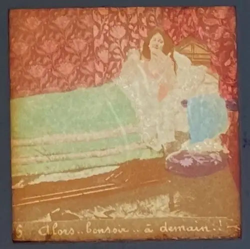 Fantaisies parisiennes - Coffret de 6 vues de nus stéréoscopiques panoptiques