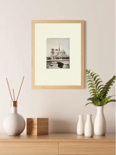 Notre-Dame de Paris, Tirage albuminé d'époque c.1877