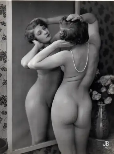 Jacques BIEDERER Etude de Nu signé Studio J.B. Paris c.1920